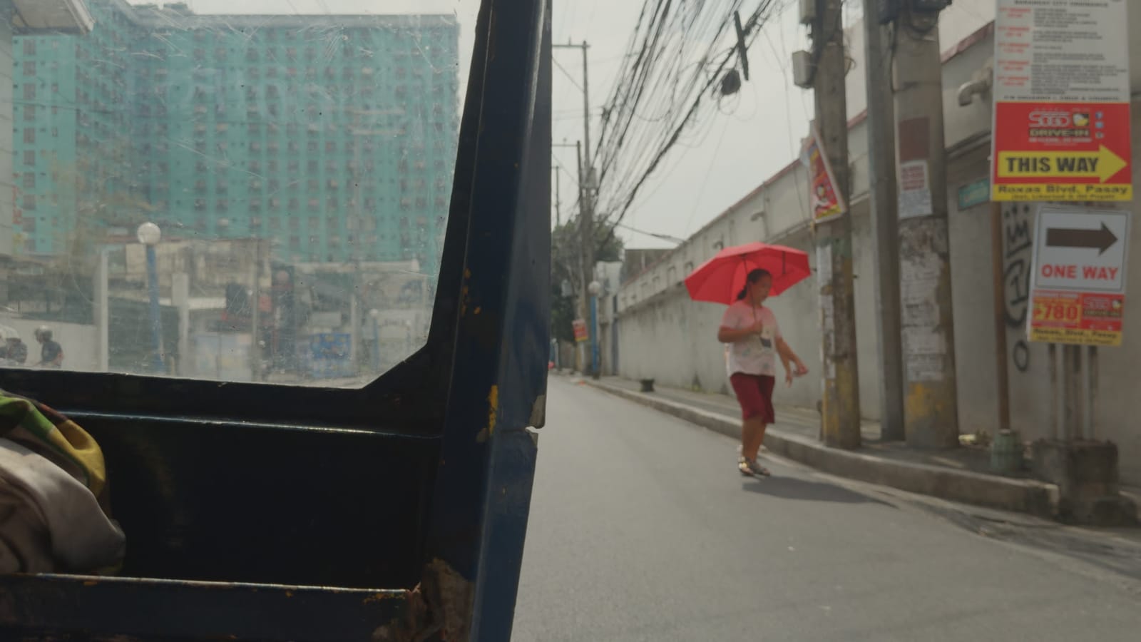 Ken Park, applied to log footage of a street in Manila