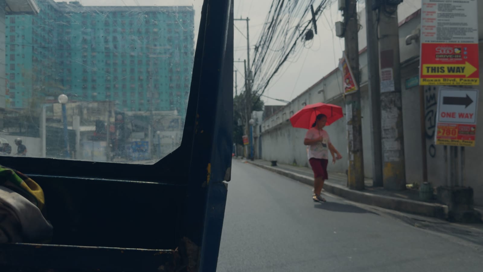 Night on Earth, applied to log footage of a street in Manila