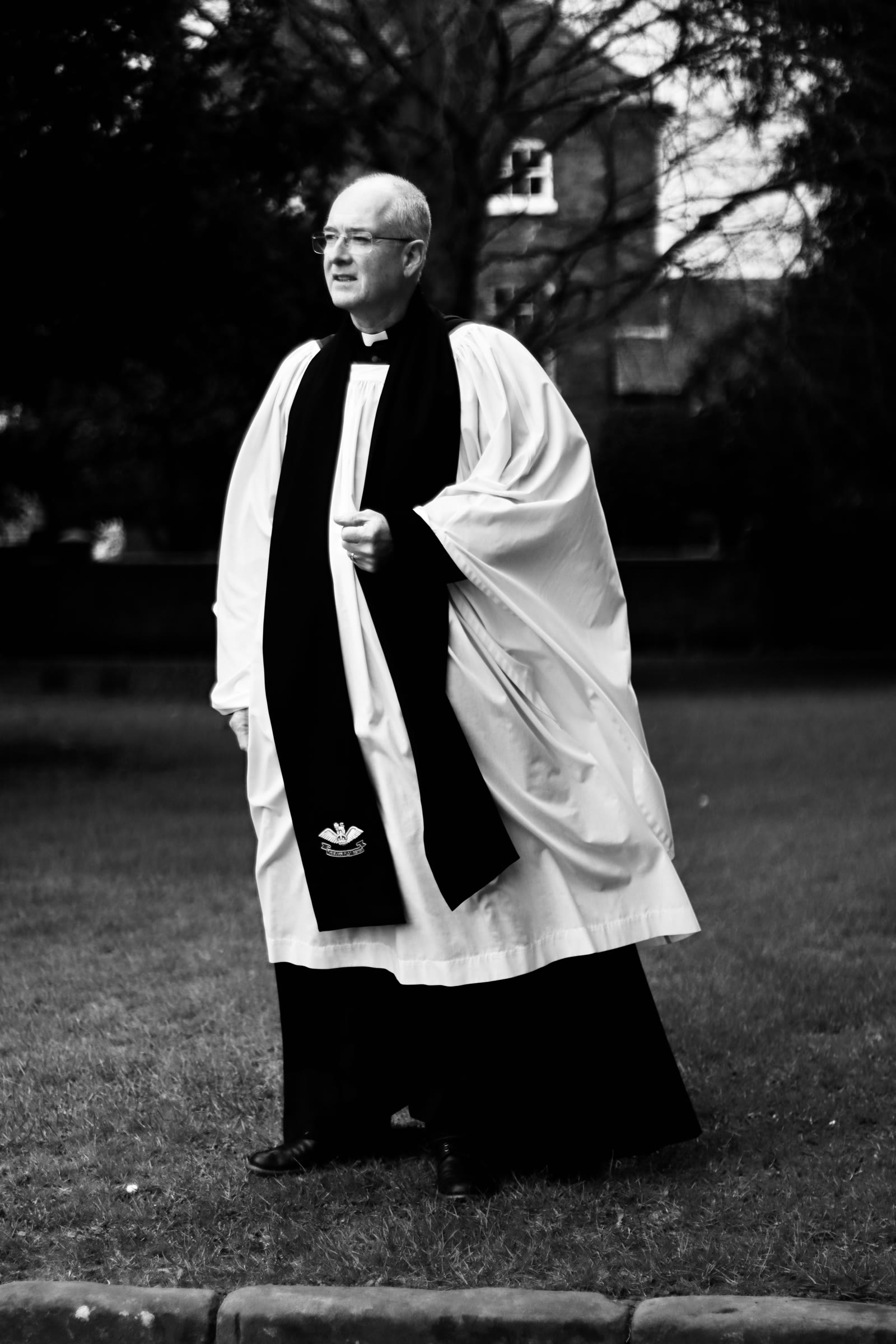 Portraits: On the church lawn