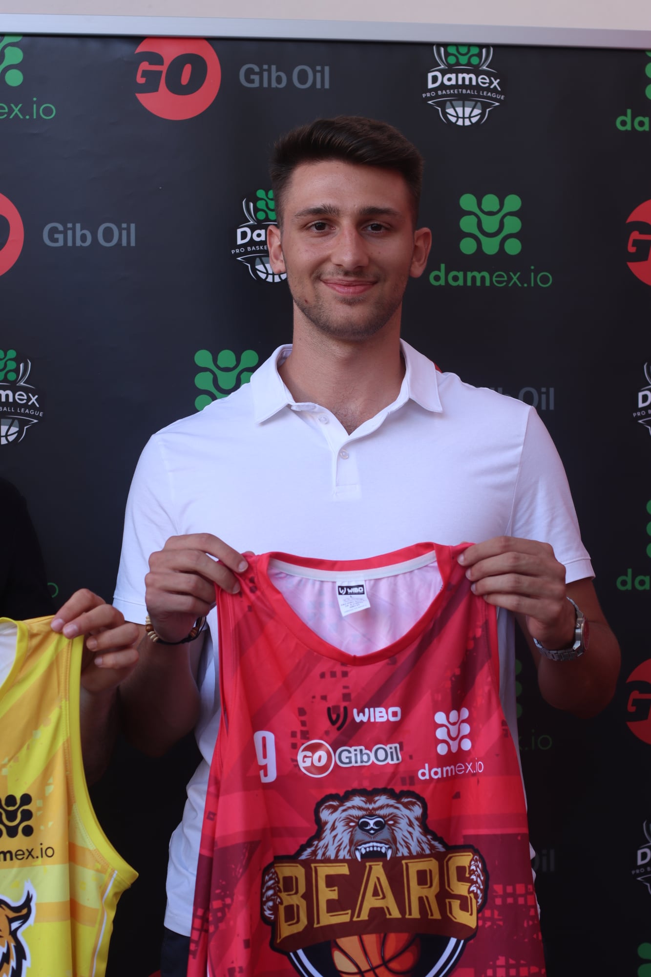 A new Bears player on draft night, Damex Pro League 2023