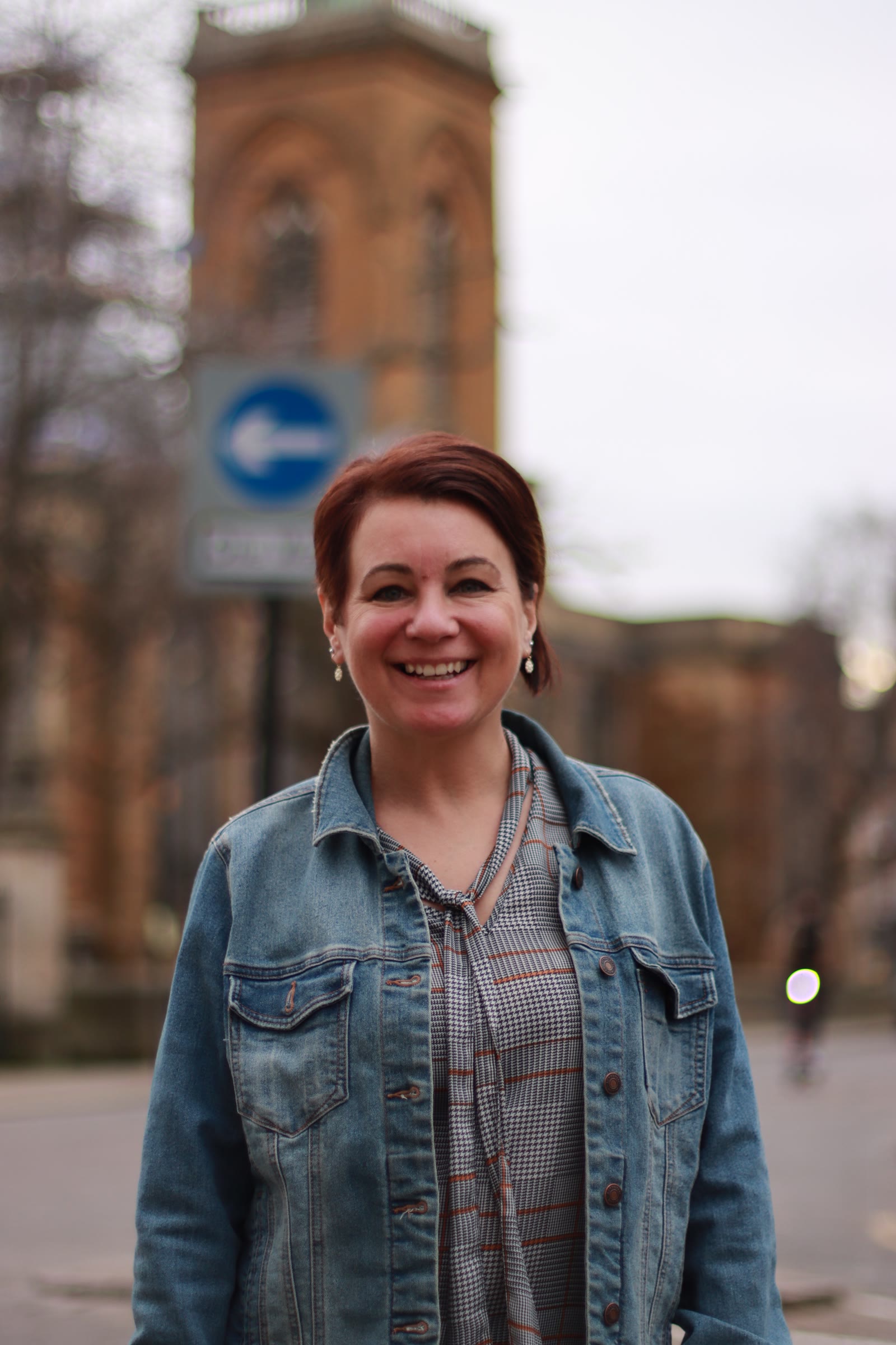 UK street portraits: Northampton, under the clock tower
