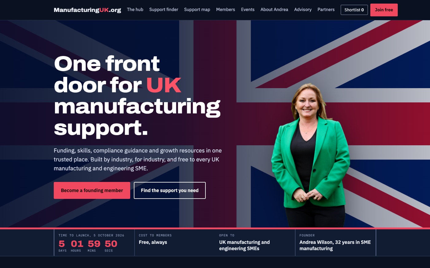 ManufacturingUK.org home page